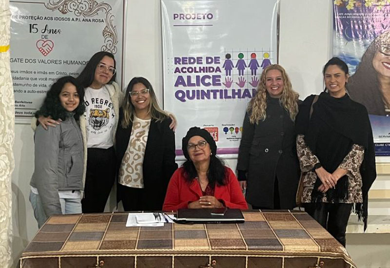 ATENDIMENTO PRESENCIAL REDE DE ACOLHIDA ALICE QUINTILHANO 